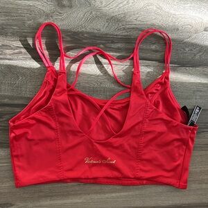 Victoria's Secret Red Strappy Bra